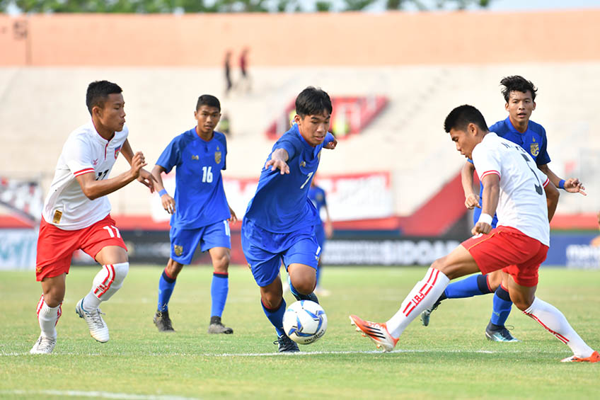 ธนริน ซัดชัย! ทีมชาติไทย U16 เฉือนเมียนมา 1-0 ลิ่วเข้ารอบชิงฯ ศึกชิง