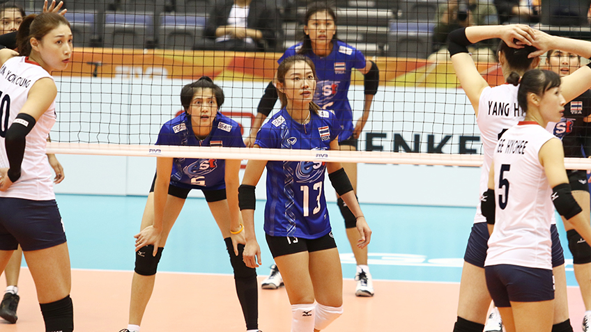 พลิกกันไปมา! ตบสาวไทย เอาชนะ เกาหลีใต้ 3-2 เซต ศึกชิงแชมป์โลก 2018
