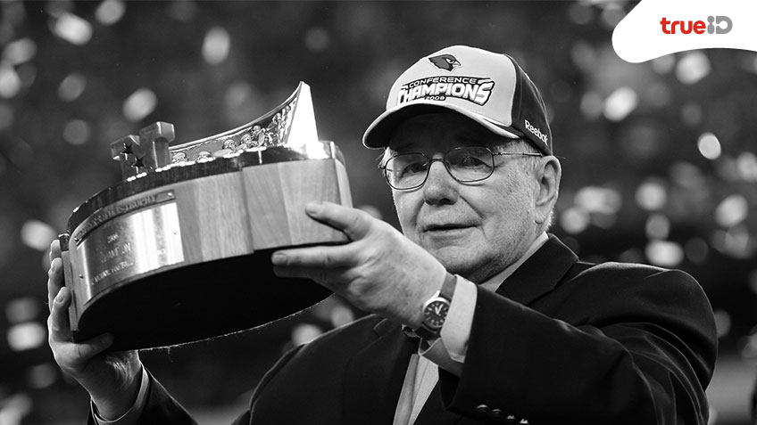 เศร้า! บิลล์ บิดวิลล์ เจ้าของทีม อาริโซนา คาร์ดินัลส์ ในศึก NFL ถึงแก่กรรมในวัย 88 ปี