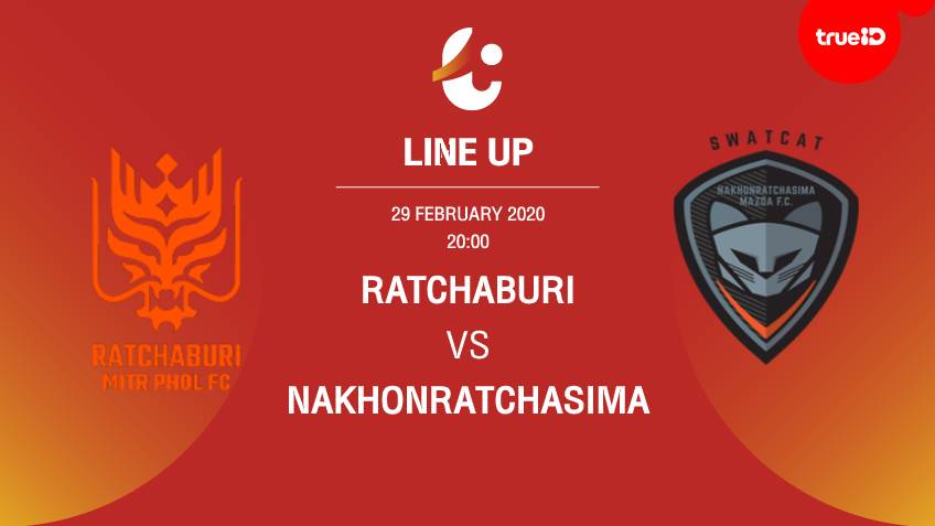 List Of 11 Players Ratchaburi Mitr Phol Meets Nakhon Ratchasima Mazda With Links To Watch Live Football Archyworldys