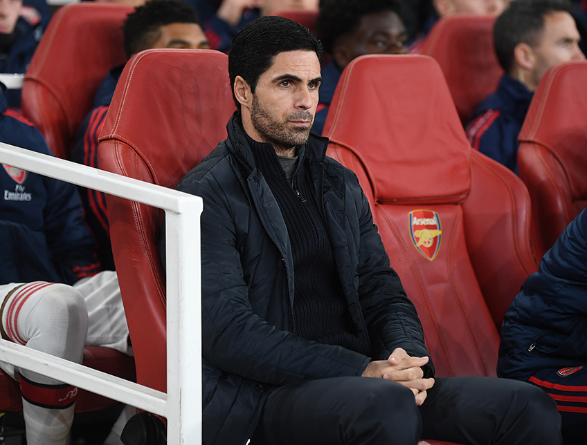 Miguel Arteta, Arsenal manager