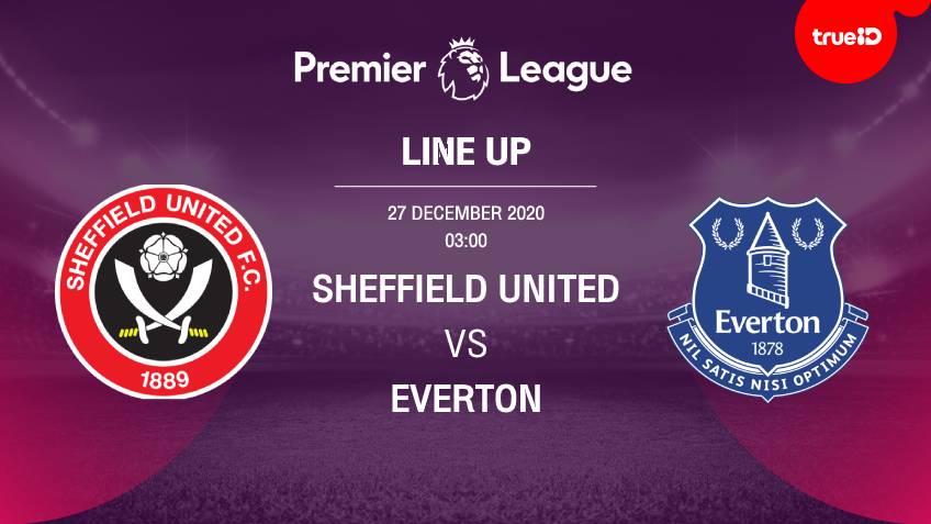 List of 11 players from Sheffield United vs Everton with links to watch live football