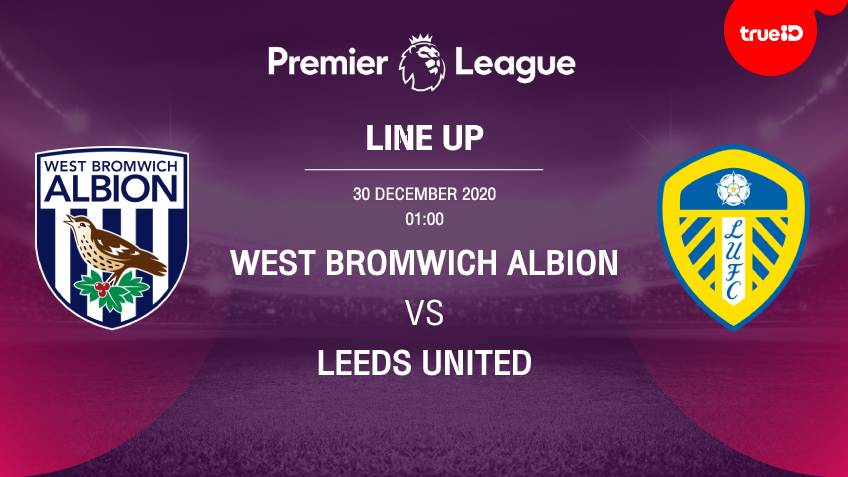 List of 11 West Bromwich vs Leeds United players with live football links