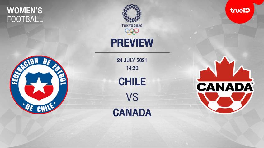 ชิลี VS แคนาดา : พรีวิว ฟุตบอลหญิง โอลิมปิก 2020 (ช่องถ่ายทอดสด)