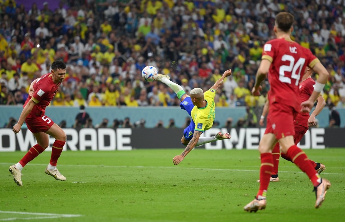 บราซิล พบ เซอร์เบีย : ผลบอล 2-0