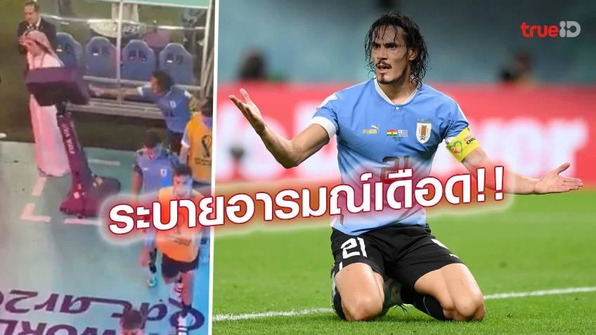 ขอสักทีเถอะ! คาวานี่ ฟิวส์ขาด ชกจอ VAR คว่ำหลังอุรุกวัยตกรอบ (ชมคลิป)