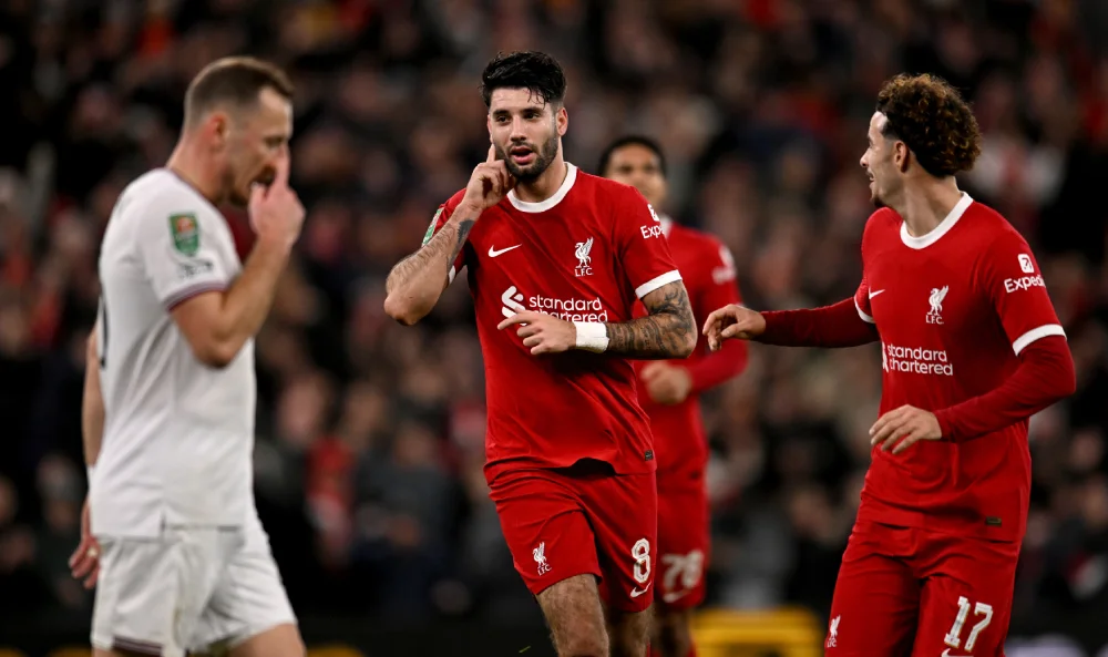 ลิเวอร์พูล 5-1 เวสต์แฮม ยูไนเต็ด