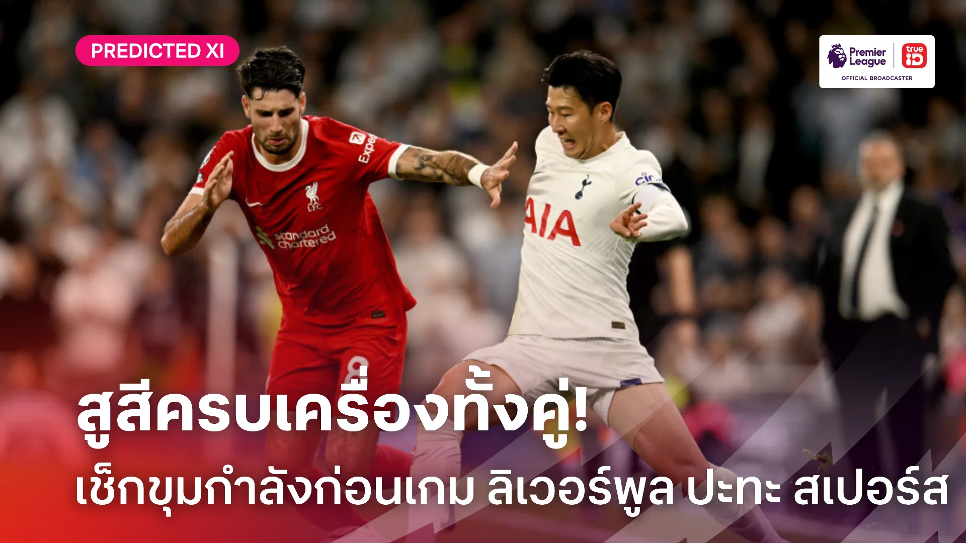 มีดีทั้งคู่.! เช็กขุมกำลังก่อนเกม ลิเวอร์พูล เปิดรังปะทะ สเปอร์ส