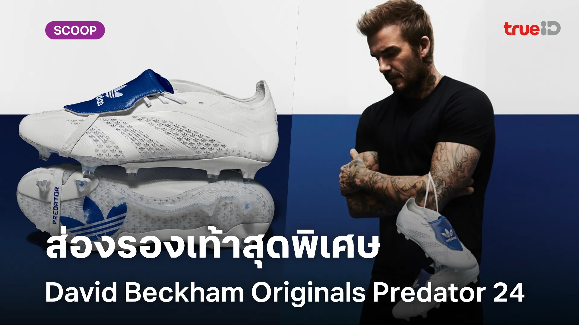 รองเท้า adidas x David Beckham Originals Predator 24 รองเท้ารุ่นพิเศษที่รอคอยมาถึง 30 ปี