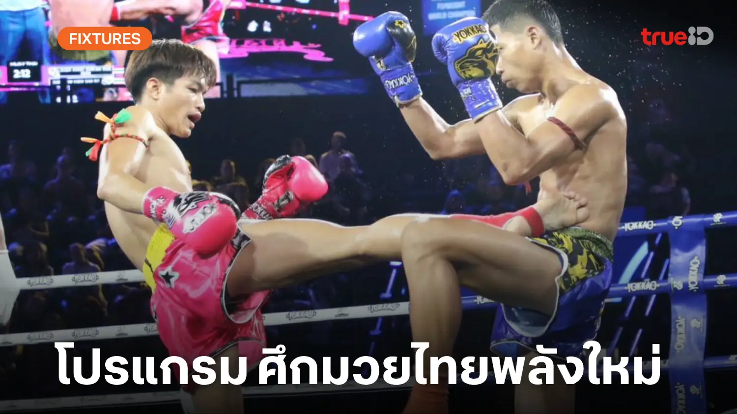 โปรแกรมมวยไทย ศึกมวยไทยพลังใหม่ ลิ้งก์ดูมวยสด วันพุธที่ 5 มีนาคม 68