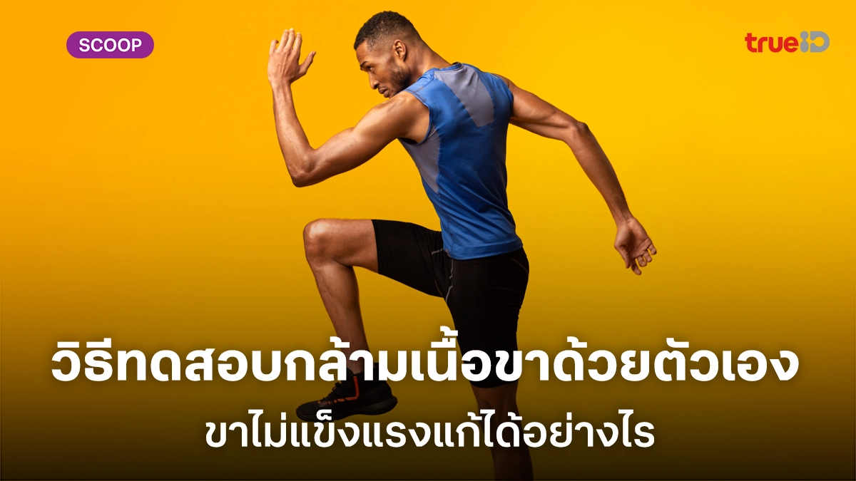 วิธีทดสอบความแข็งแรงของกล้ามเนื้อขา ขาไม่แข็งแรงแก้ได้อย่างไร วิธีทดสอบความแข็งแรงของกล้ามเนื้อขา ขาไม่แข็งแรงแก้ได้อย่างไร