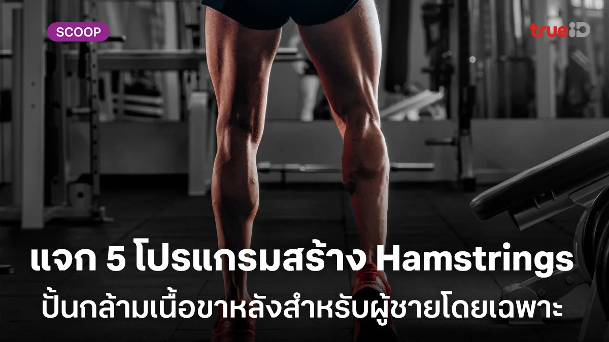 แจก 5 โปรแกรมสร้าง Hamstrings ปั้นกล้ามเนื้อขาหลังสำหรับผู้ชายโดยเฉพาะ
