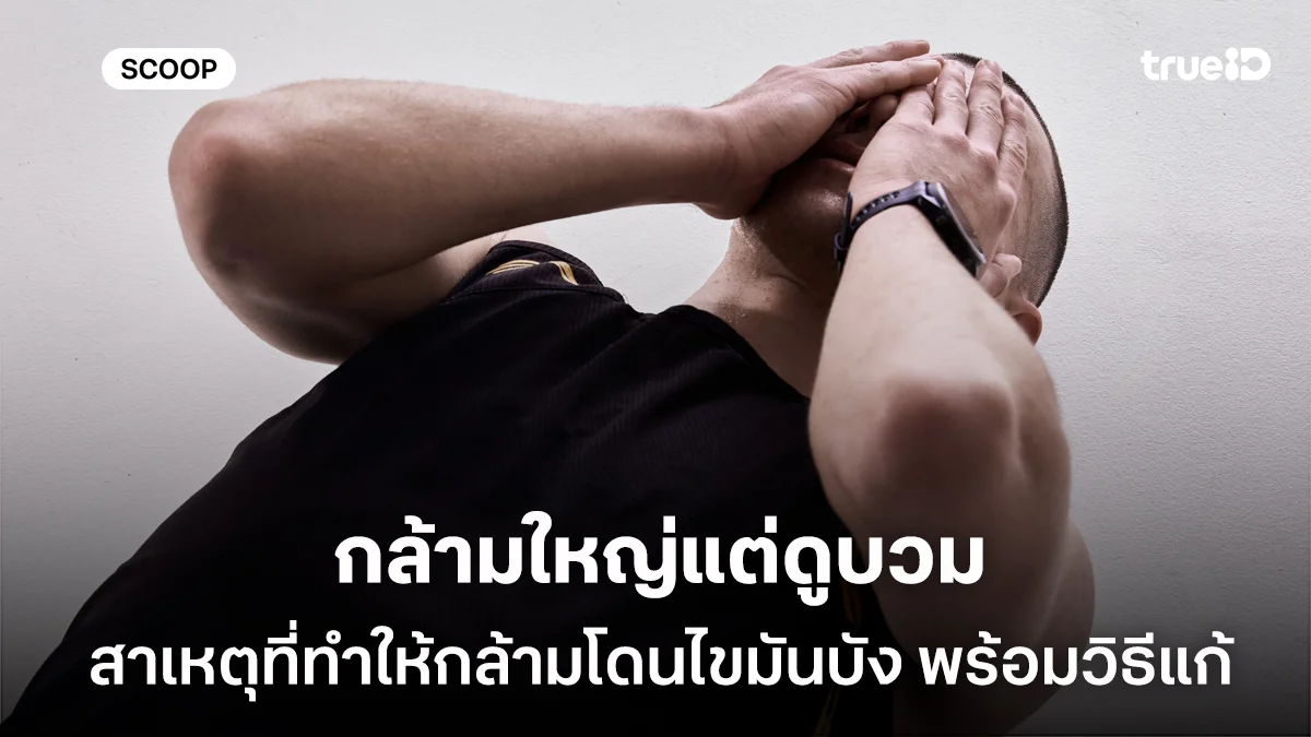 กล้ามใหญ่แต่ดูบวม เช็กสาเหตุที่ทำให้กล้ามโดนไขมันบัง พร้อมวิธีแก้ไข