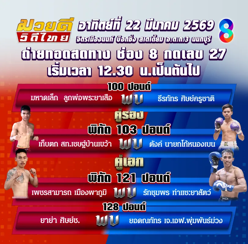 มวยไทยช่อง 8