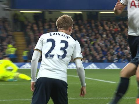 อิริคสัน กดด้วยซ้าย บอลเสียบเสาเข้าประตู สุดงดงาม