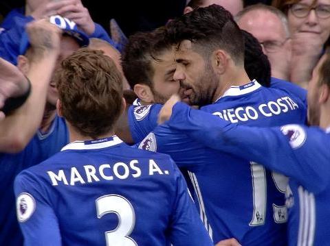 Goal C Fabregas (19) Chelsea 1 - 0 Swansea