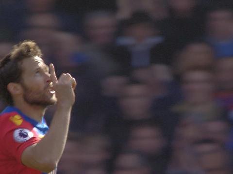 Goal Y Cabaye (54) Crystal Palace 1 - 2 Leicester