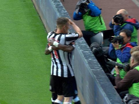 Goal C Atsu (19) Newcastle 1 - 0 Stoke