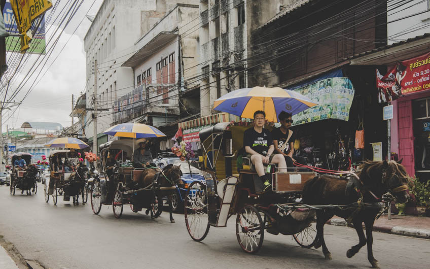  old town of the city of Lampang