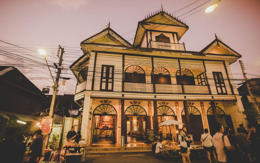 old town of the city of Lampang