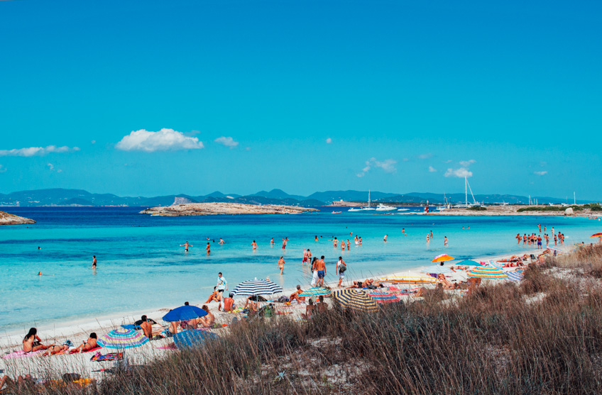 Playa de Ses Illetes ทะเลที่ดีที่สุดในโลก