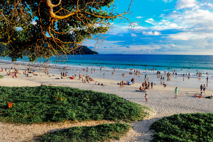 Radhanagar Beach ทะเล อินเดีย