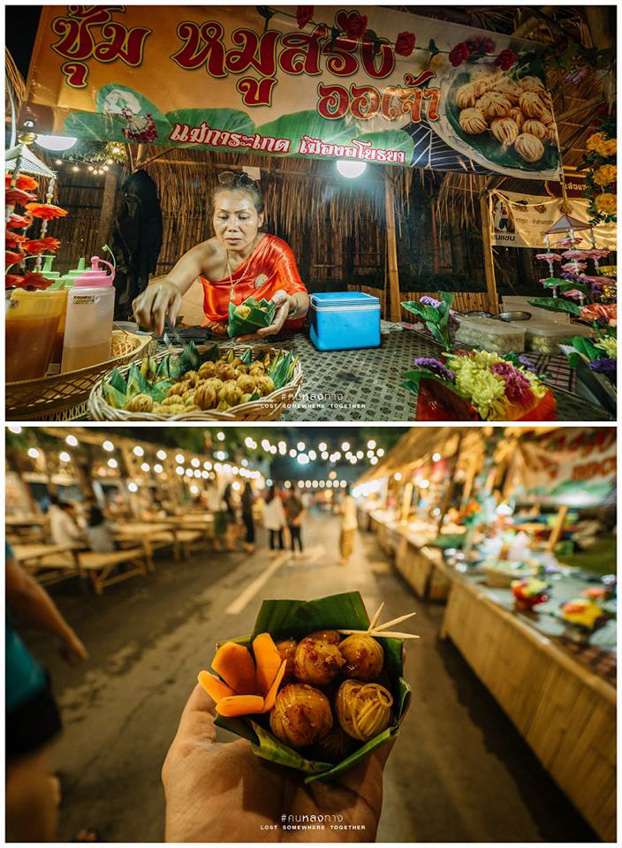 ตลาดนัด อยุธยา Night Market 