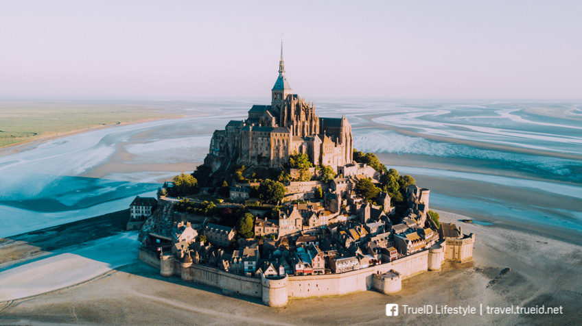 Mont St. Michel สถาปัตยกรรม