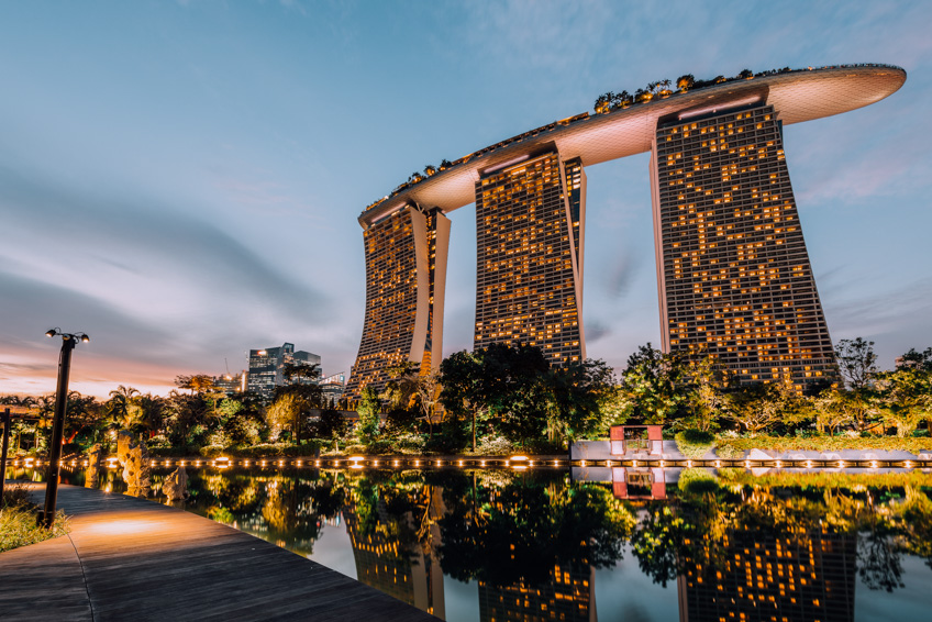 Marina Bay Sand สิงคโปร์