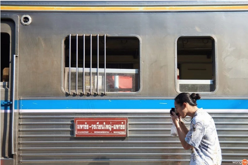 สถานีรถไฟมหาชัย เที่ยวใกล้กรุงเทพ