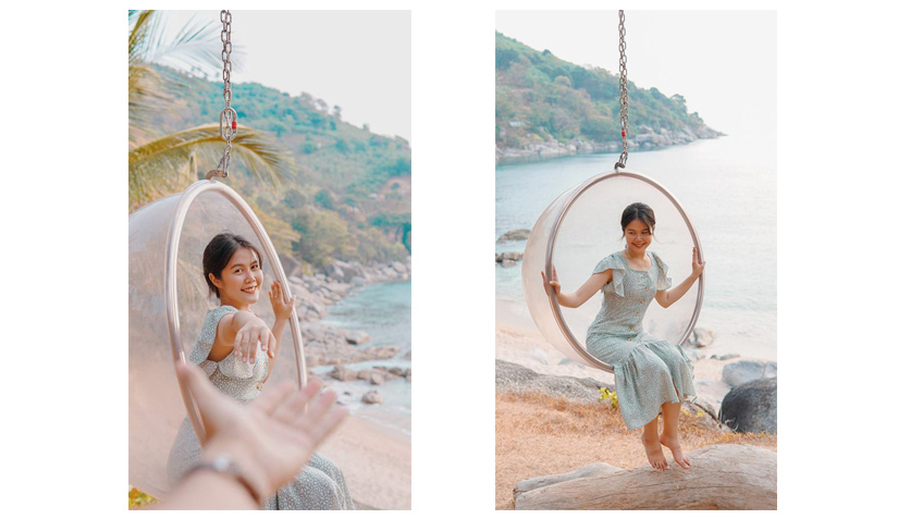 หาดนุ้ย ที่เที่ยวภูเก็ต ถ่ายรูปสวย