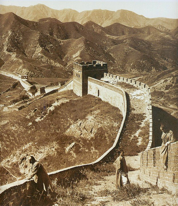 กำแพงเมืองจีน ปี 1907