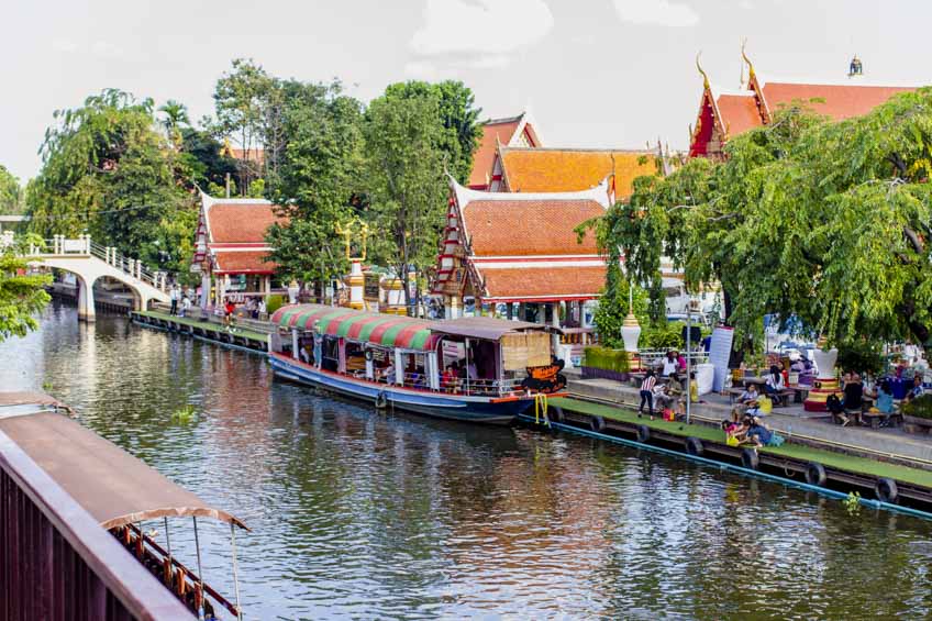 ตลาดน้ำขวัญเรียม ตลาดน้ำในกรุงเทพ