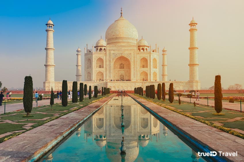 ทัชมาฮาล อินเดีย 7 สิ่งมหัศจรรย์ของโลก