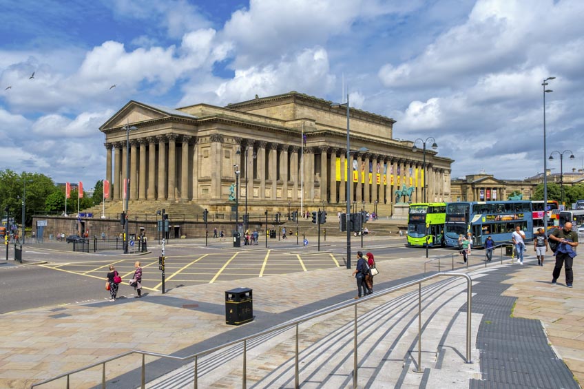 ที่เที่ยวลิเวอร์พูล อังกฤษ St. George's Hall