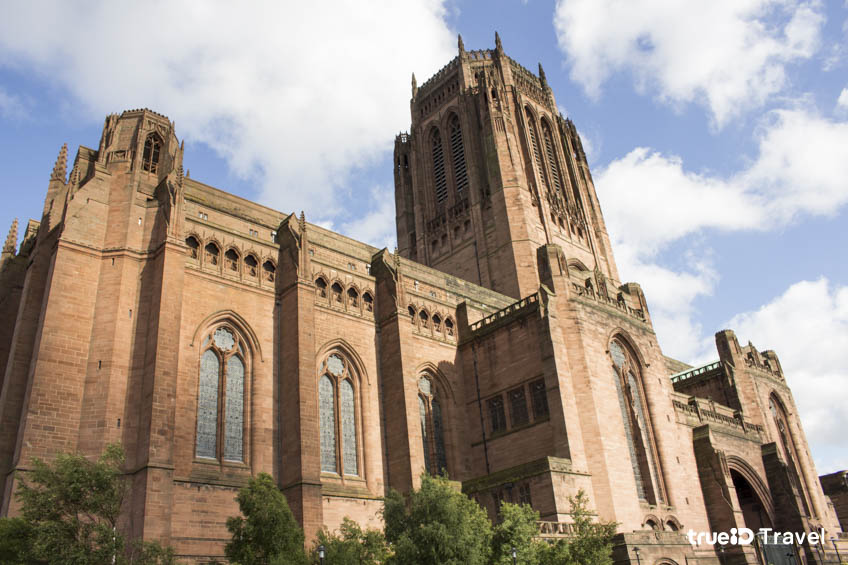 ลิเวอร์พูล อังกฤษ โบสถ์สวย Liverpool Cathedral