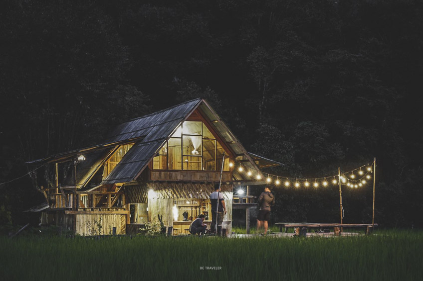 กระท อมกลางนา ท พ กเช ยงใหม กลางท งนา อำเภอก ลยาณ ว ฒนา ท เท ยวล บ ไปฟ นก บธรรมชาต ส เข ยว