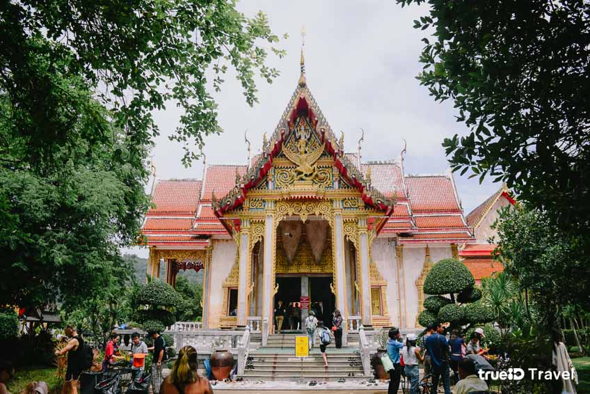 วัดฉลอง ภูเก็ต วัดไชยธาราราม วัดสวย วัดดัง