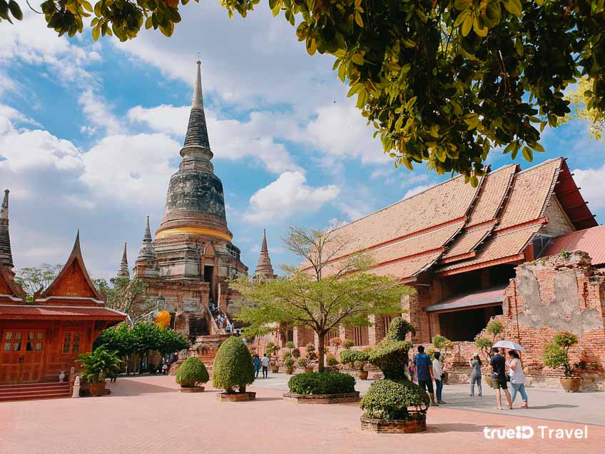 ไหว้พระ อยุธยา วัดใหญ่ชัยมงคล พระเจดีย์ชัยมงคล ที่เที่ยวใกล้กรุงเทพ