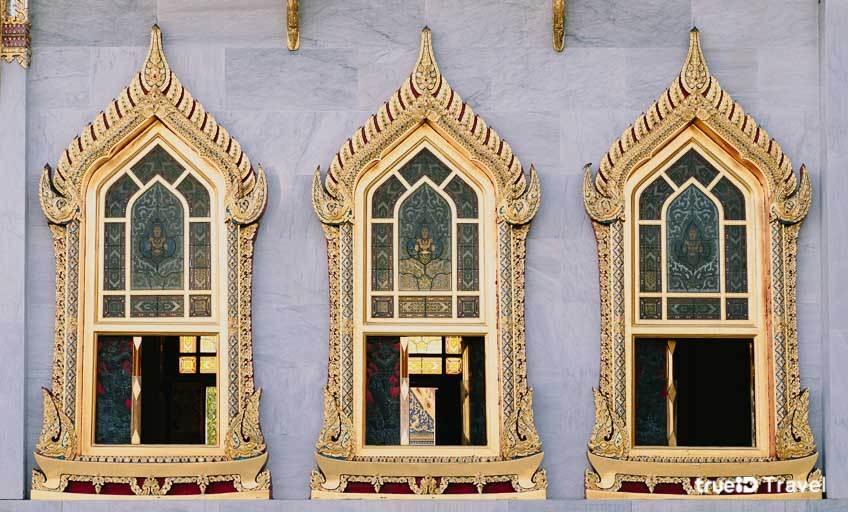 วัดเบญจมบพิตรดุสิตวนาราม พระอุโบสถหินอ่อน กรุงเทพ