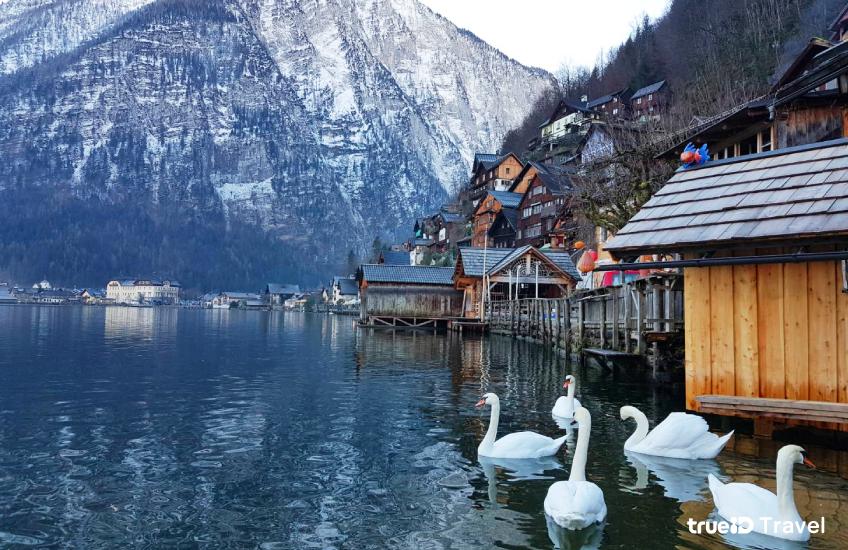 Hallstatt ออสเตรีย เมืองทะเลสาบ ทั่วโลก