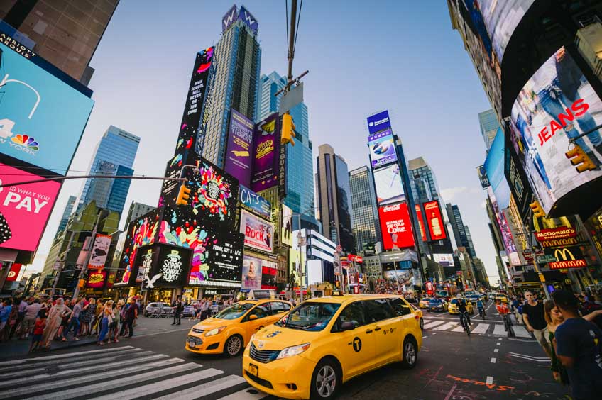 Time Square ที่เที่ยวนิวยอร์ก New York อเมริกา