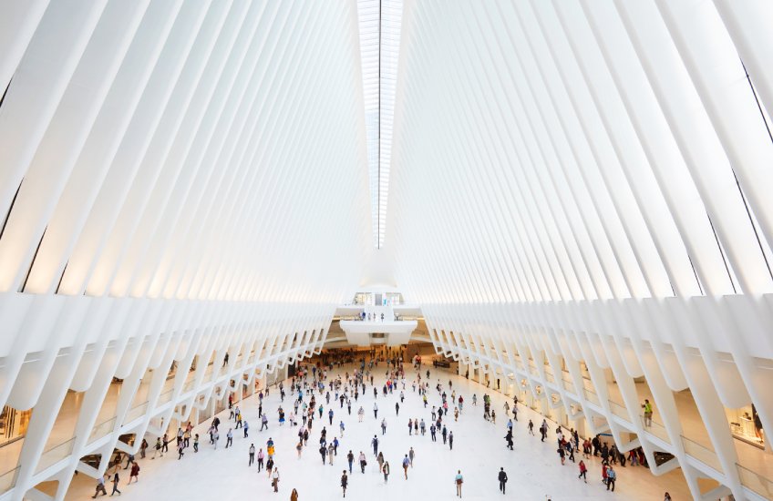 The Oculus ที่เที่ยวนิวยอร์ก New York อเมริกา ตึกปีกนกสุดคูล มุมถ่ายรูปเท่ๆ ที่ต้องไปเช็คอิน