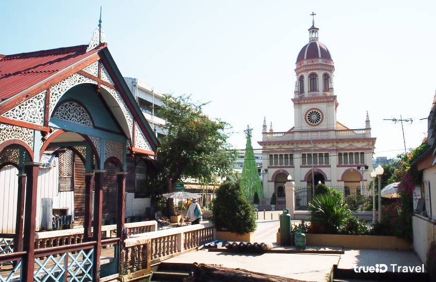 โบสถ์ซางตาครู้ส ที่เที่ยวกรุงเทพ ธนบุรี