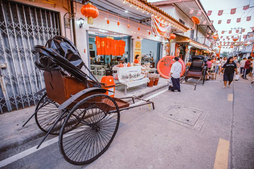 ตลาดจีนโบราณ ชากแง้ว ที่เที่ยวพัทยา ตลาดเก๋า ใกล้กรุงเทพ ไปเสพความวินเทจกัน  !