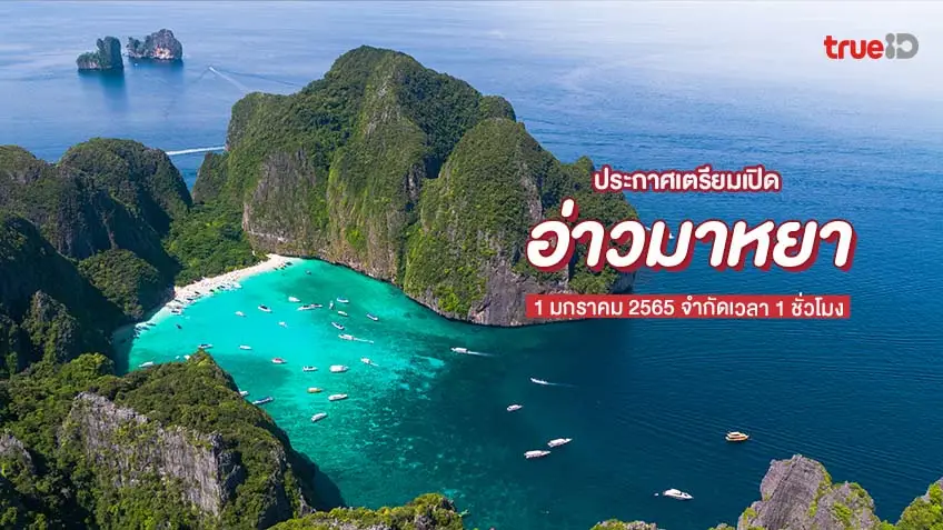 ปีใหม่นี้เตรียมเปิด อ่าวมาหยา หลังปิดฟื้นฟูธรรมชาติมานาน พร้อมมาตรการป้องกัน Overtourism