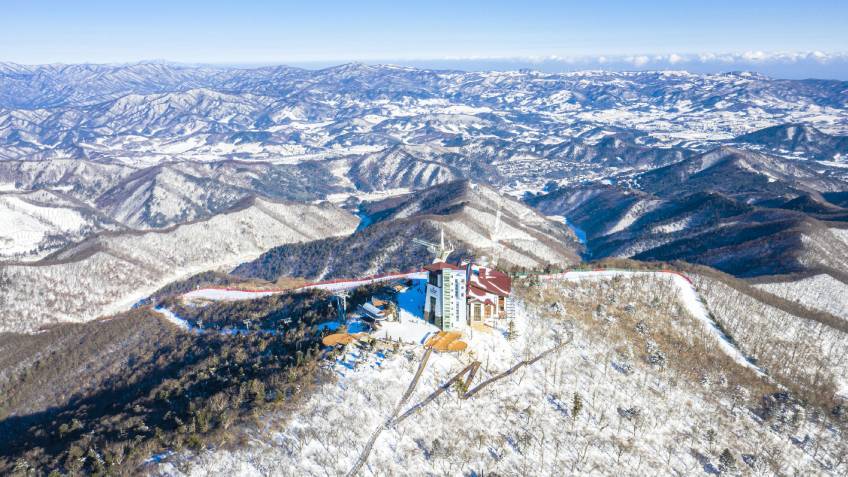 Balwangsan Mountain ที่เที่ยวคังวอน ที่เที่ยวเกาหลี