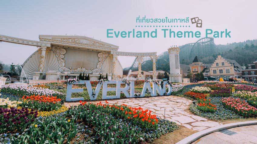 ที่เที่ยวเกาหลี 2022 ที่เที่ยวสวยๆ ถ่ายรูป Everland Theme Park