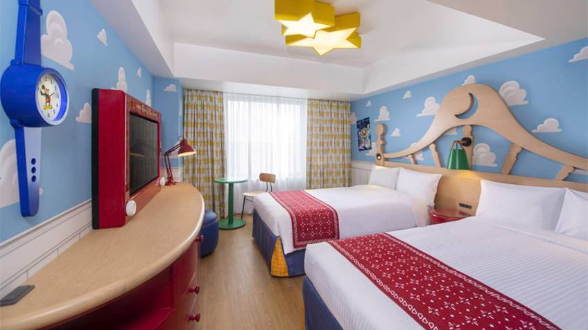 ที่พักโตเกียว ที่พักญี่ปุ่น Tokyo Disney Resort Toy Story Hotel