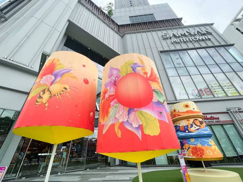 งานศิลปะ กรุงเทพ Lantern Art Festival 2022 สามย่านมิตรทาวน์